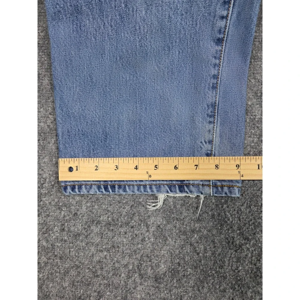Vintage Levi's 501 Original Fit Jeans Mens 38x32 Blue Light Wash Straight Leg